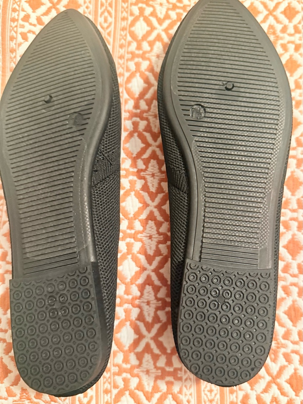 Tahari Black Bali Ballet Flats 7.5 NWT - Picture 5 of 12